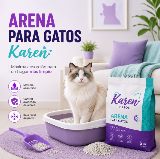 Arena Perlada Premium Lavanda – 5 kg