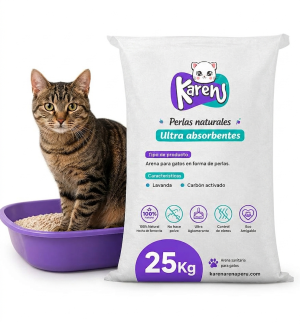 Arena Perlada Premium Lavanda – 25 kg