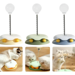 Juguete Interactivo para Gato con Dispensador de Premios colores Juguete Interactivo para Gato con Dispensador de Premios