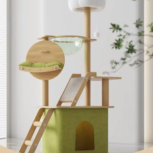 Torre para Gatos 140cm Multinivel Rascador Premium